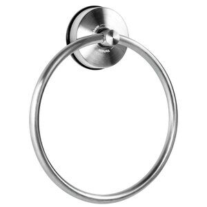 YOHOM Suction Cup Towel Ring Stainless Steel Brush Finish